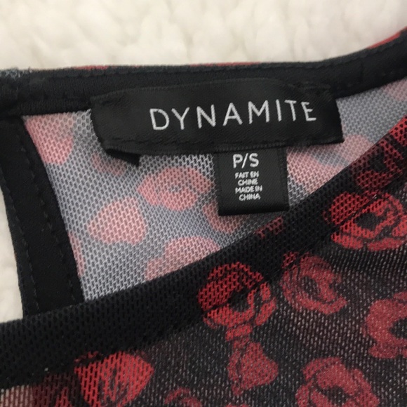 Dynamite mesh top - Picture 2 of 3